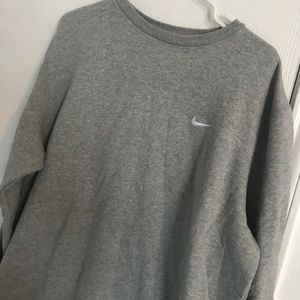 Nike sweatshirt.